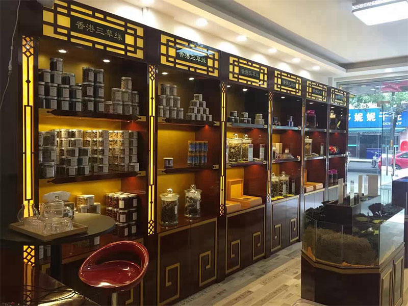 参茸展柜