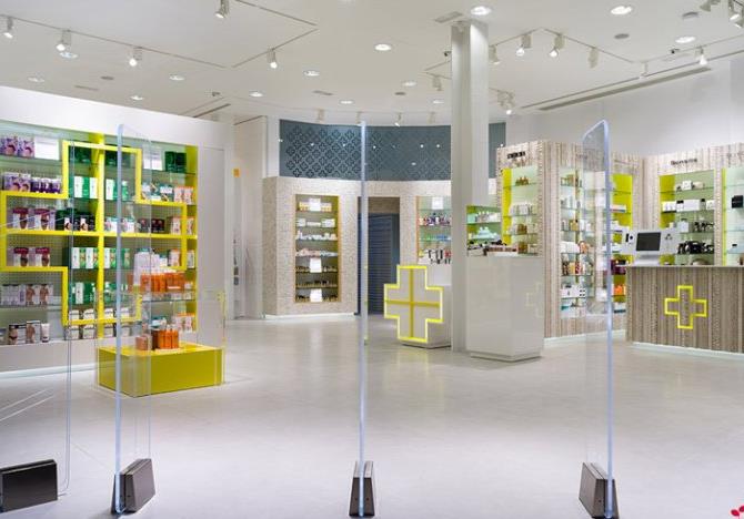 药店展柜